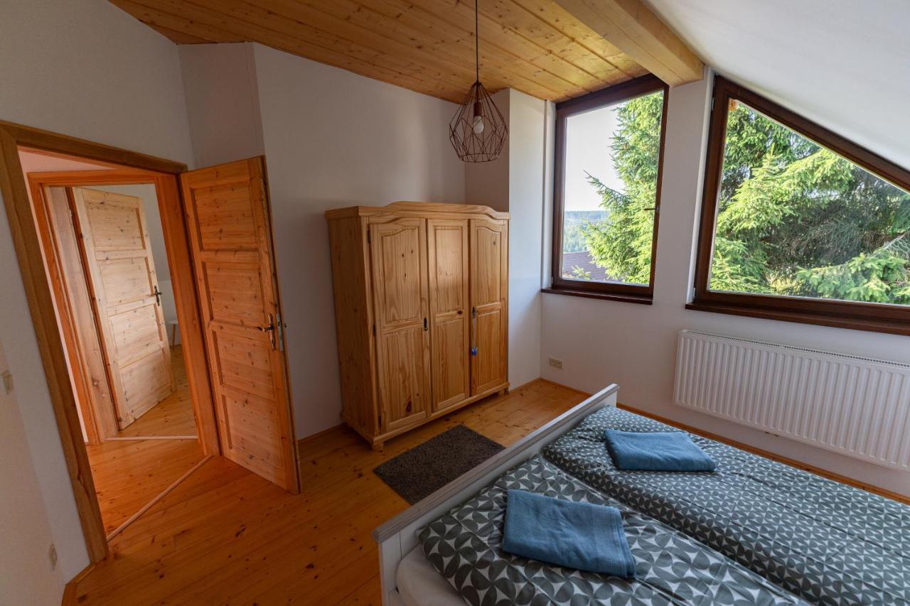 Moderni Sumavska Roubenka S Vyhledem Na Boubin Vila Vimperk Exterior foto