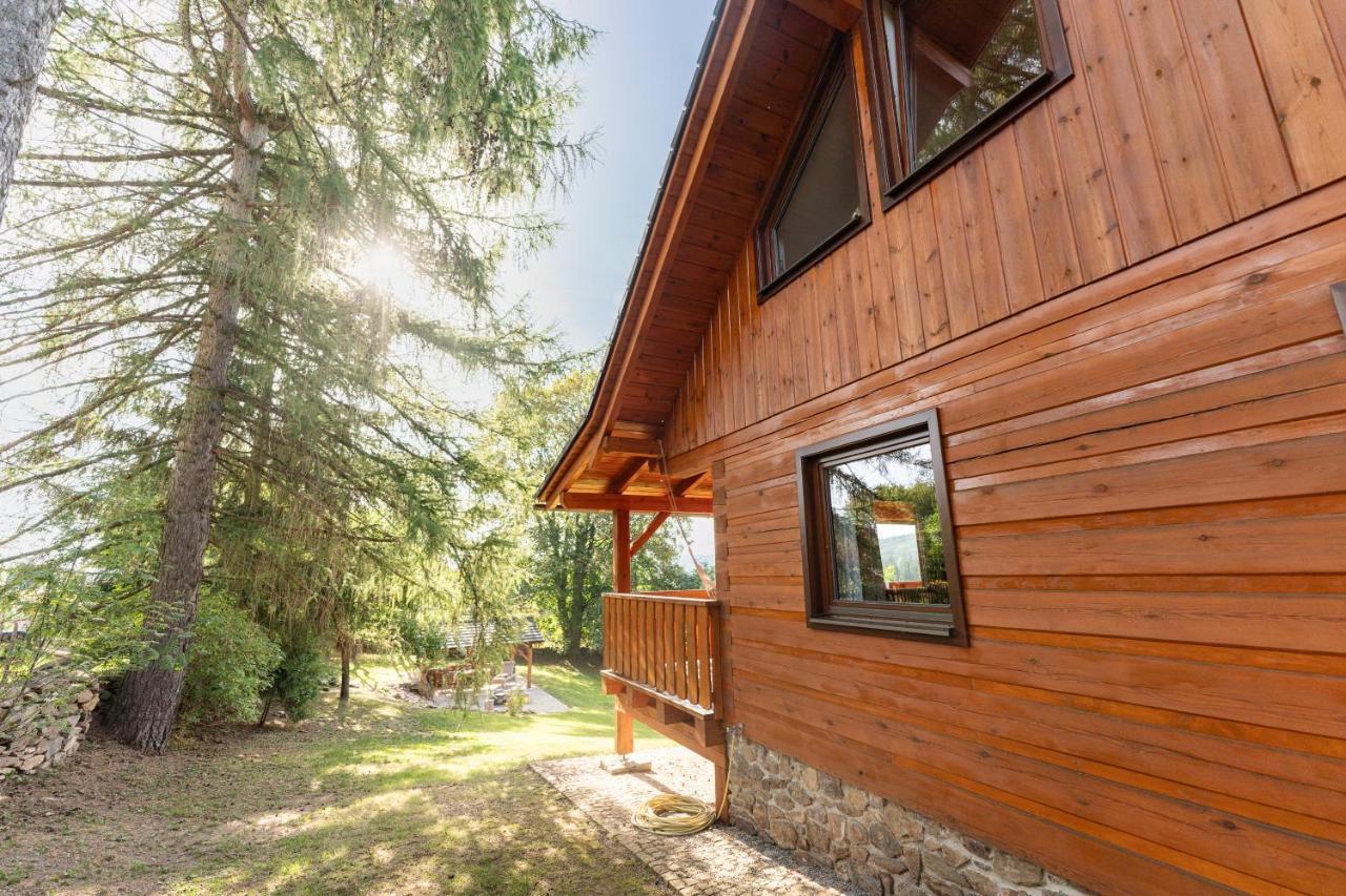 Moderni Sumavska Roubenka S Vyhledem Na Boubin Vila Vimperk Exterior foto