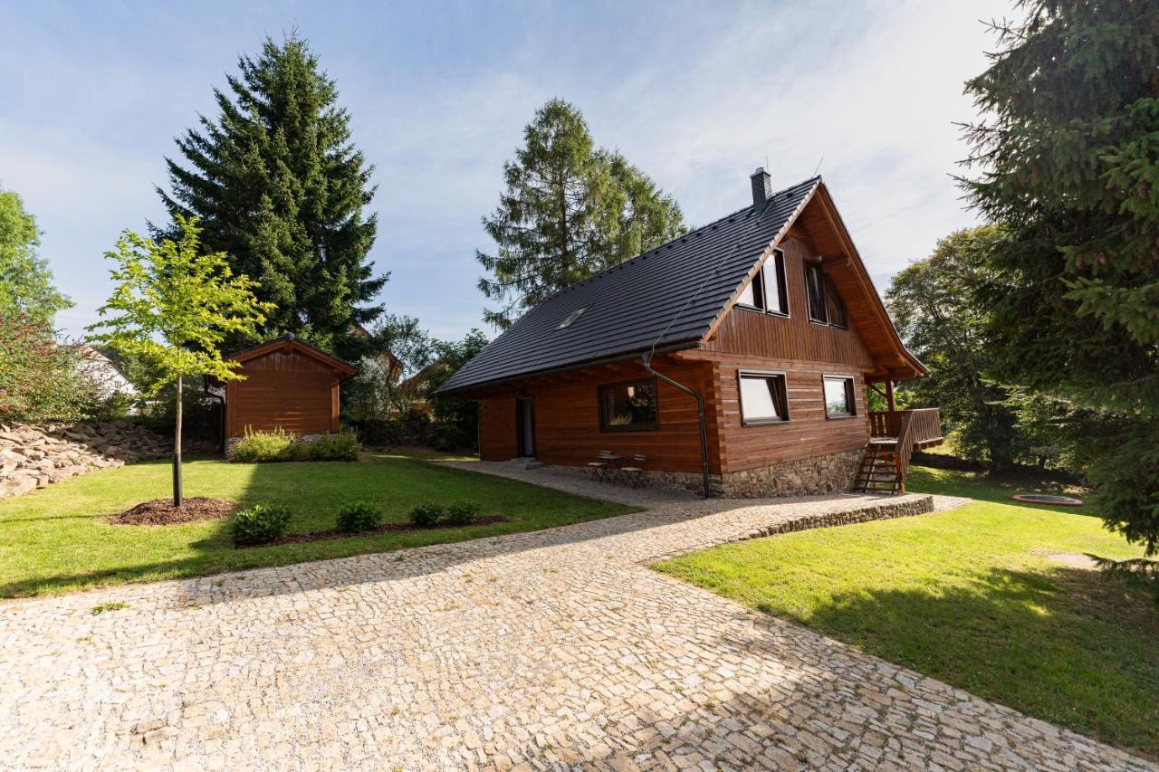 Moderni Sumavska Roubenka S Vyhledem Na Boubin Vila Vimperk Exterior foto