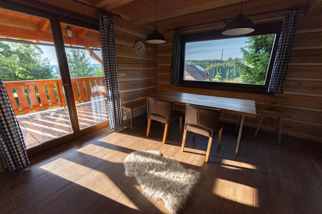 Moderni Sumavska Roubenka S Vyhledem Na Boubin Vila Vimperk Exterior foto